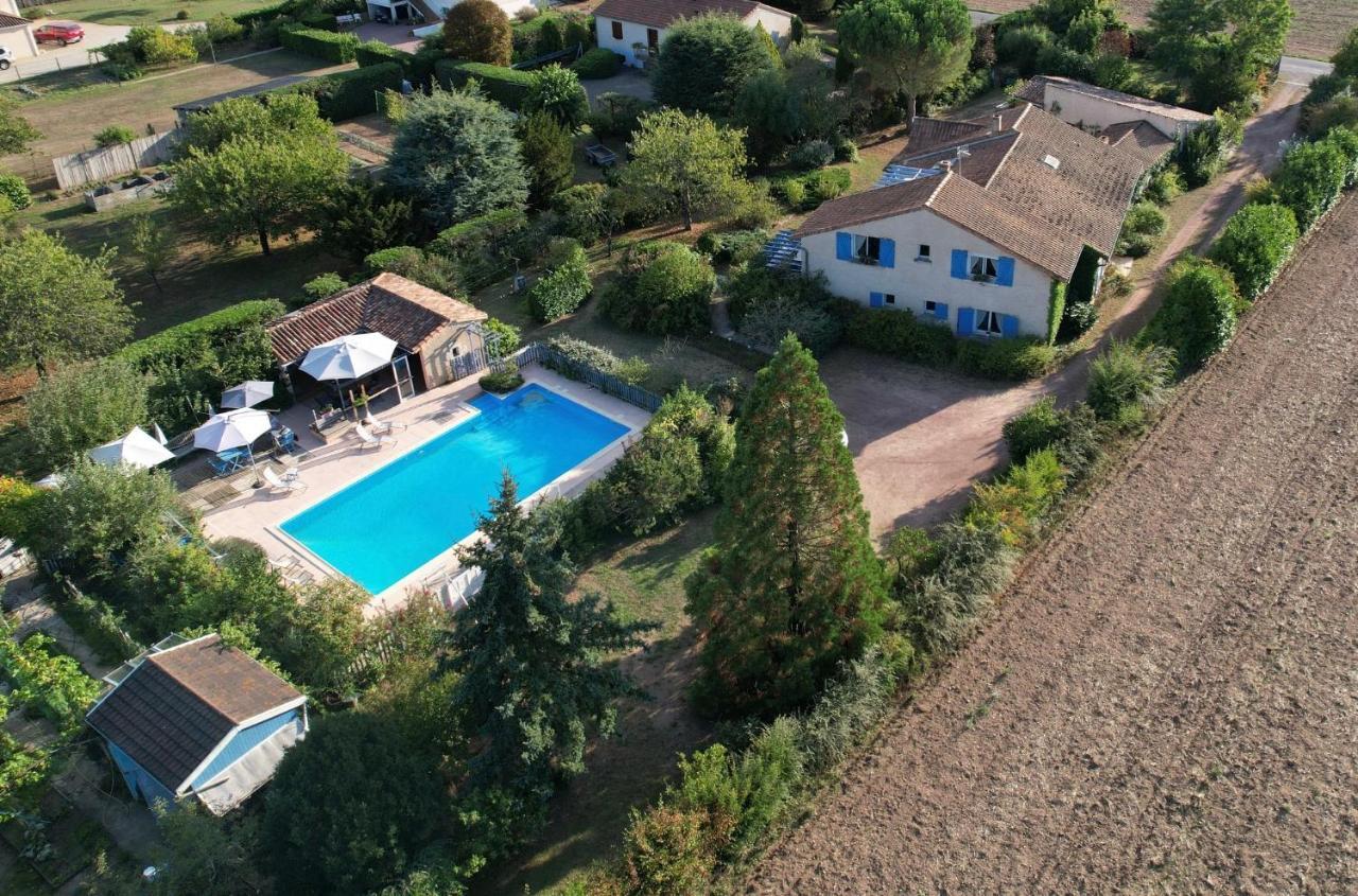 Bed and Breakfast Les Pierres Blanches Bonneuil-Matours Exteriér fotografie
